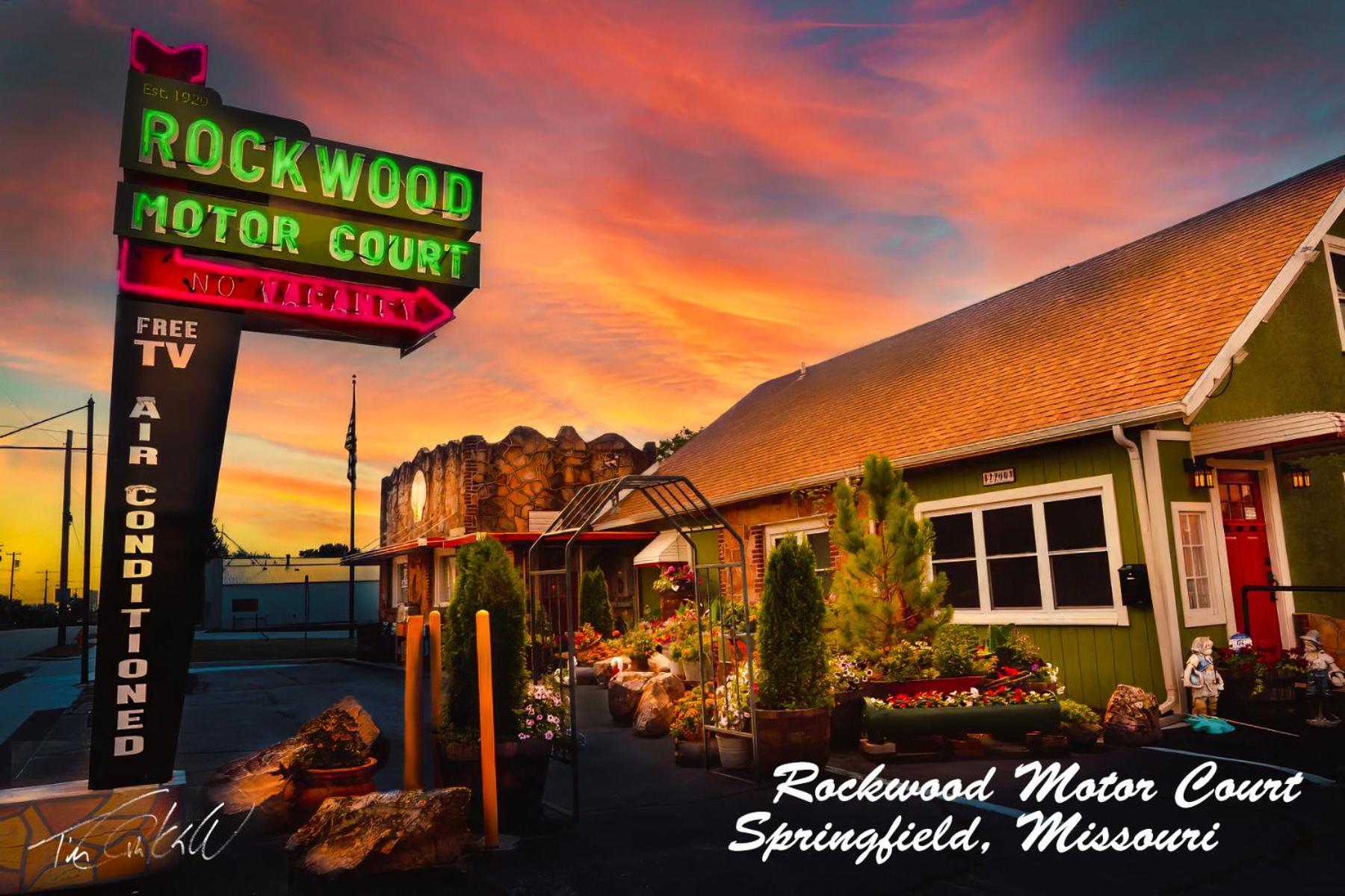 스프링필드 Rockwood Motor Court 모텔 외부 사진